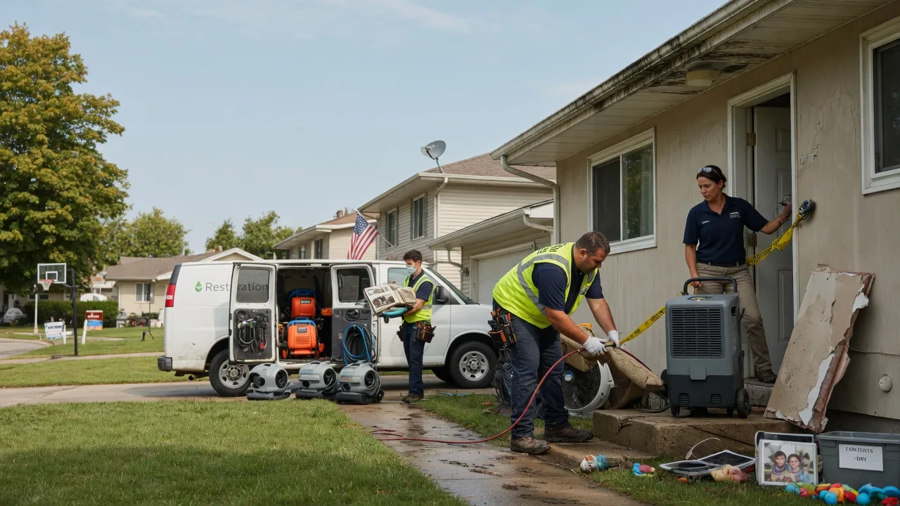 Water Damage Restoration in Polkville, NC near me